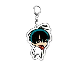 Anime Alien Stage Character Keychain - Decorative Game Accessory and Backpack Pendant Gift - 5.5cm (Keychain - 3)
