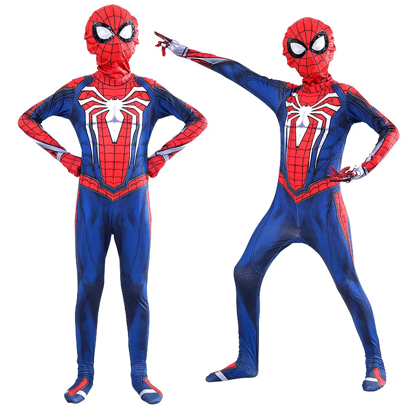

Spiderman Costume for Kids Cosplay New Era War Bodysuit Superhero Zentai Suit Jumpsuit Carnival Party Costumes