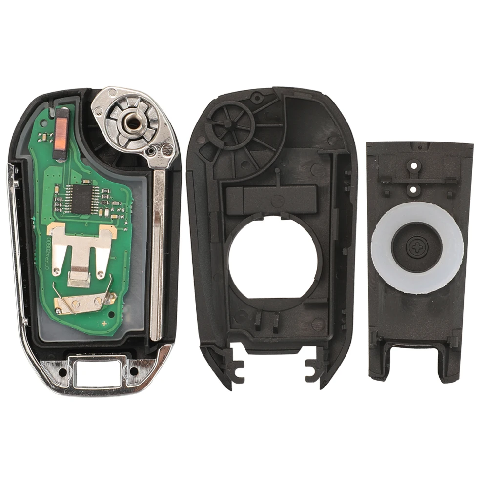 Flip Remote Smart Car Key For Citroen C3 C4 Cactus Hella For Peugeot 208 301 508 5008 Expert 434MHZ ID46 PCF7941A Chip