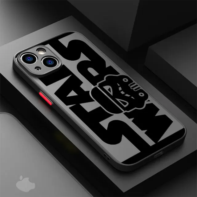 thumbnail image 1 of S-star w-wars funda de teléfono con estampado para Apple iPhone 15 16 Pro XS Max 13 14 Plus XR SE 7 8 12 11 Pro plus mate, 1 of 5