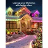 100ft with 60 RGBIC LED Lights for Daily and Accent Lighting, Permanent Outdoor Lights Pro, 75 Scene Modes for Outdoor Decor 2