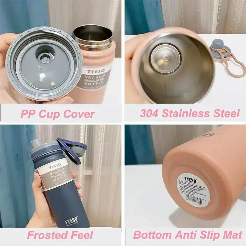 스테인레스 스틸 보온병, 진공 플라스크, 절연 물병, 어린이 커피 머그잔, 여행 컵, 750ml