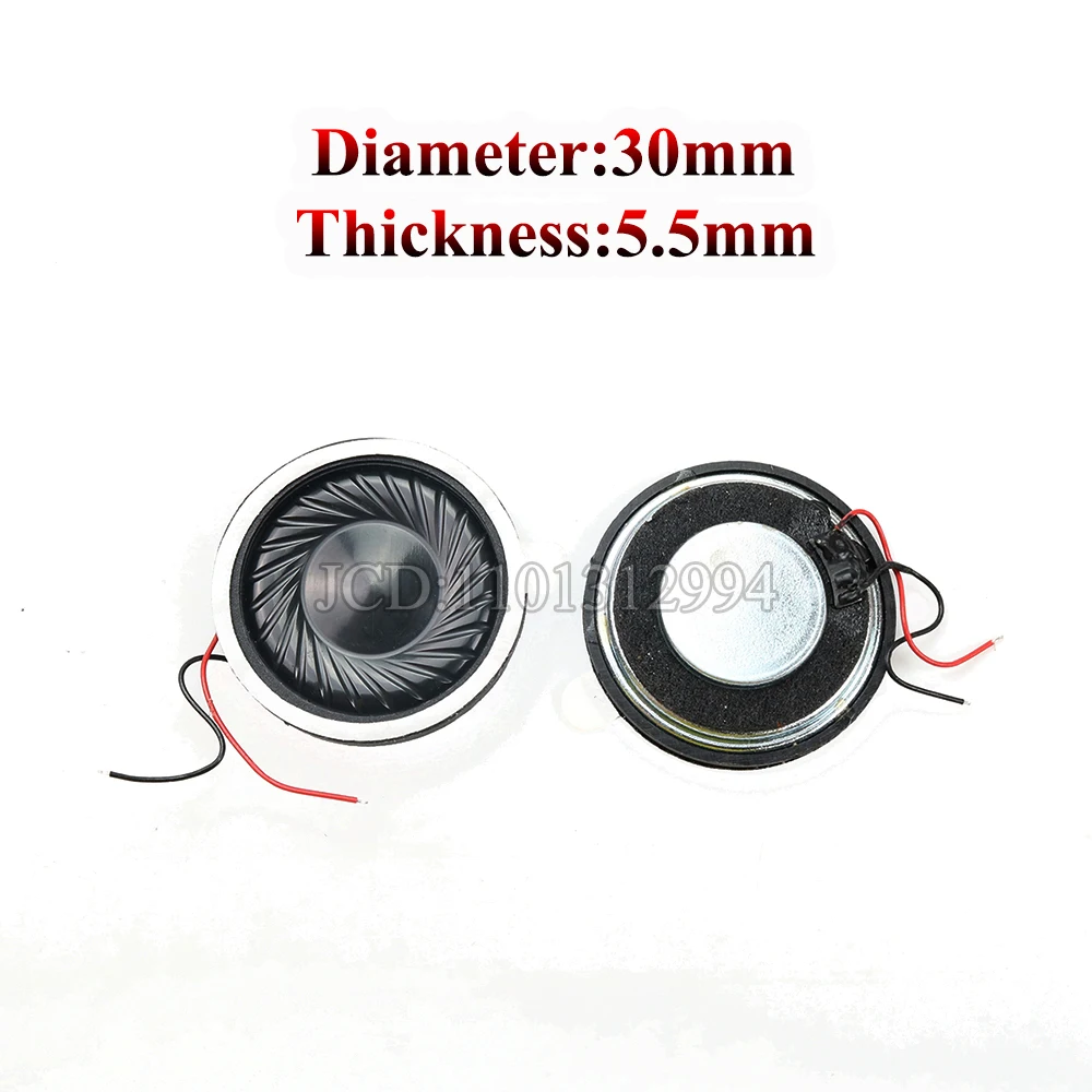 Mini Round Runway Loudspeaker Set – 8 Ohm 0.5W Audio Speakers