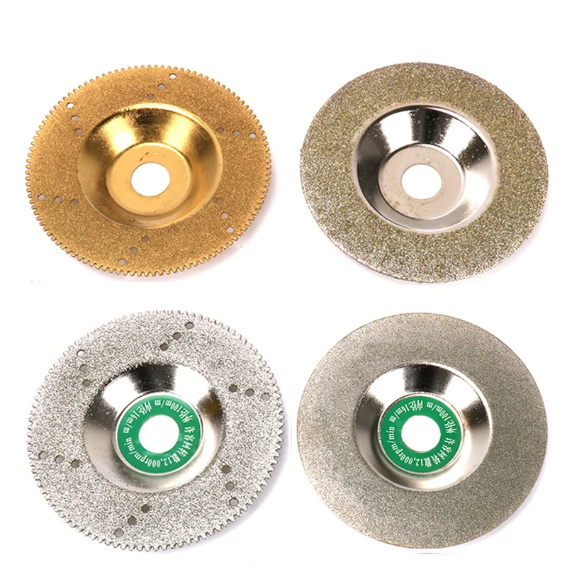 Diamond Grinding Wheel Cutter Grinder Cutting Rotary Tool 100mm 50Grit