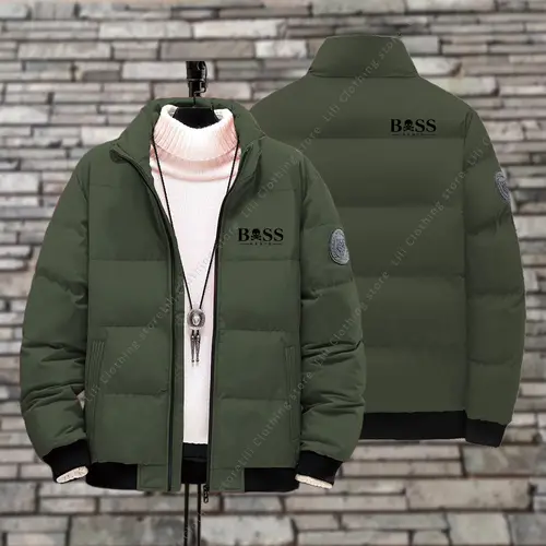 Mens Winter Jackets 2026 New Thick Warm Parkas Puffer Jacket Bomber Jacket Down Coats Fashion Designer Clothes Men Down Jackets - Image 2