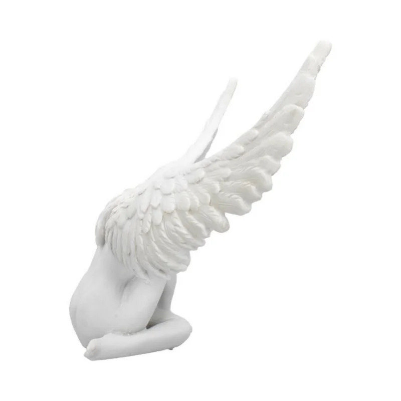 Angel Wing Figurine Modern 3D Embrace Angel Wings Sculpture Crafts 3D Angel Wing Statue Figurine Resin Artwork Craft Home Decor 5