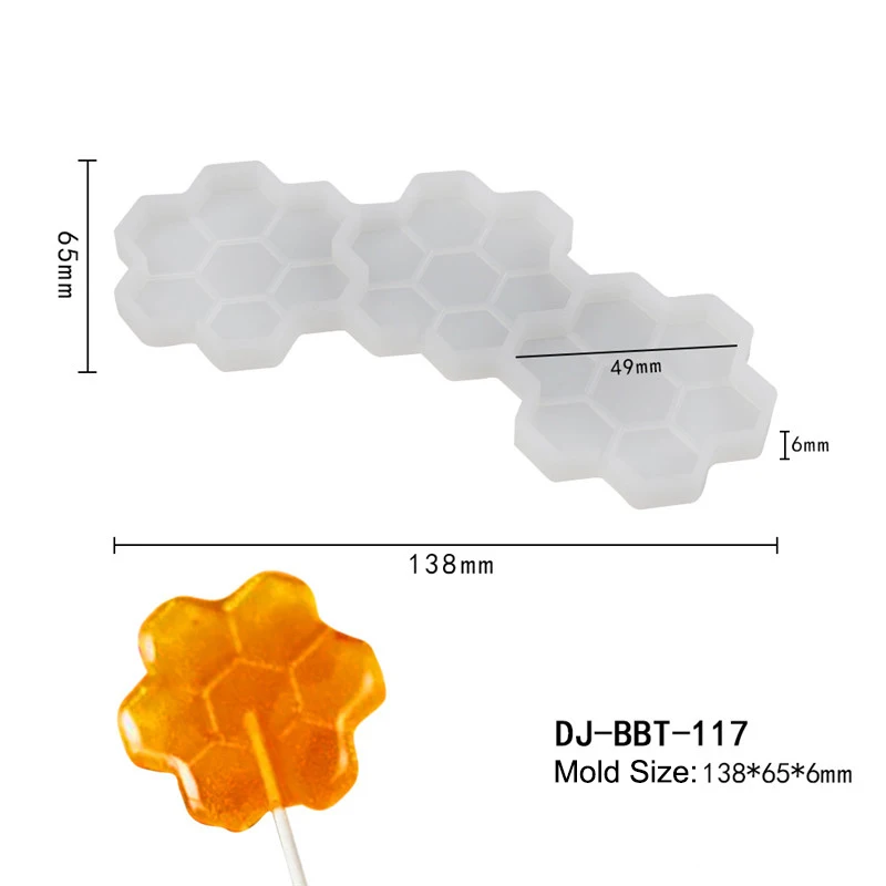 Leaf Flower Heart Bear Shape Silicone Lollipop Mold Round Chocolate Candy Cheese Baking... - SKU SLM00901 - UGI Packaging