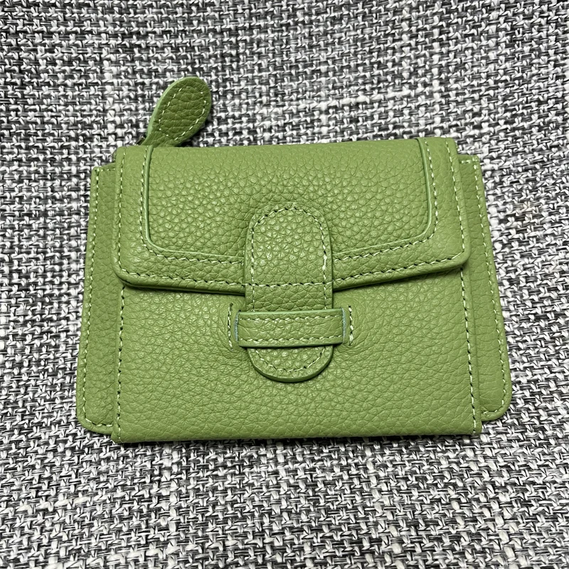 Pelgio Piel De Stingray - Piel Auténtica Bifold Billetera Negro