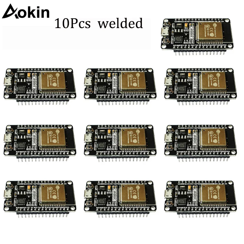 1/5/10PCS ESP32 ESP-32 Development Board For Arduino Wireless WiFi Bluetooth-compatible Dual Core CP2102 Wifi Module 30Pin