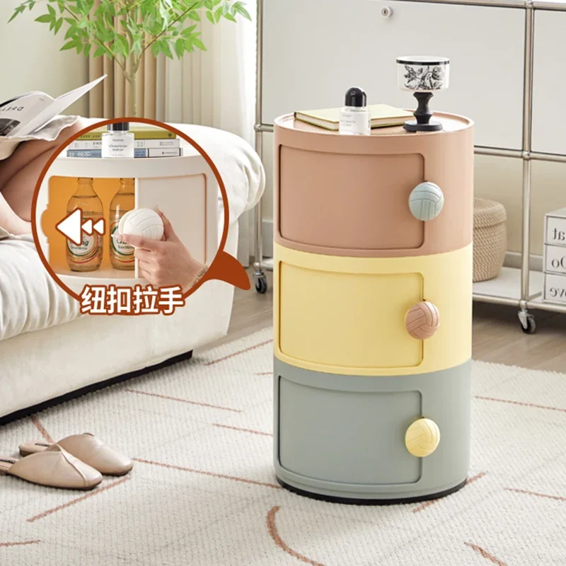 Children Kids Bedside Table Nightstands Night Tables Cabinet Drawer Storage Cute Scabeceros Infantiles Night Locker Furniture
