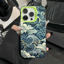 Japanese Waves Matte Phone Case - Elegant Design with Superior Protection for Honor 200 5G (CYG - CC251208W1)
