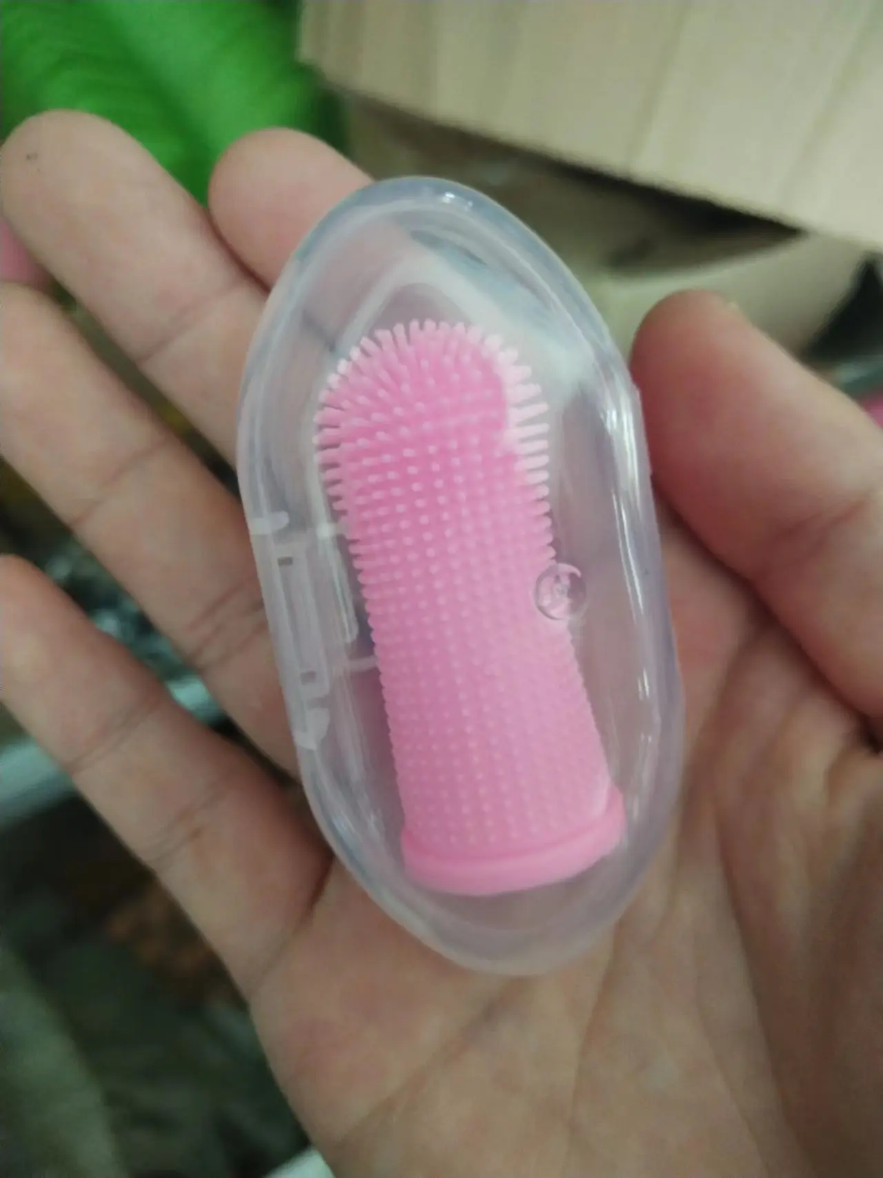 Title 20, Dog Super Soft Pet Finger Toothbrush Teeth Clea...
