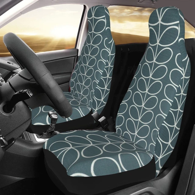 Sage Green Car Seat Covers Boho Moth Car Accessories, Forest Car Seat  Covers 