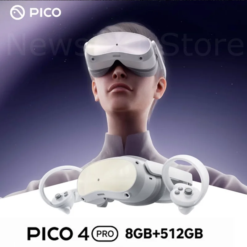 Pico 4 PRO VR Headset 512GB All-In-One Virtual Reality Headset 