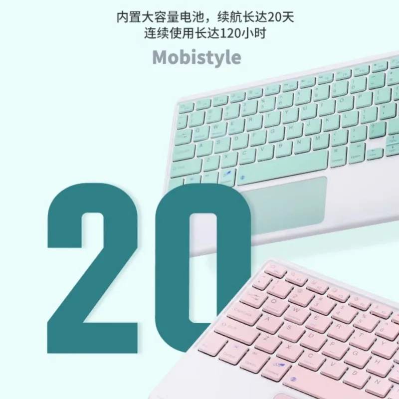 Capa de Teclado Touchpad para Samsung Galaxy Tab a9 Plus 11 2023 Sm-x210 X215 Tab a9 Sm-x210 8.7 Stand - Imagem 4