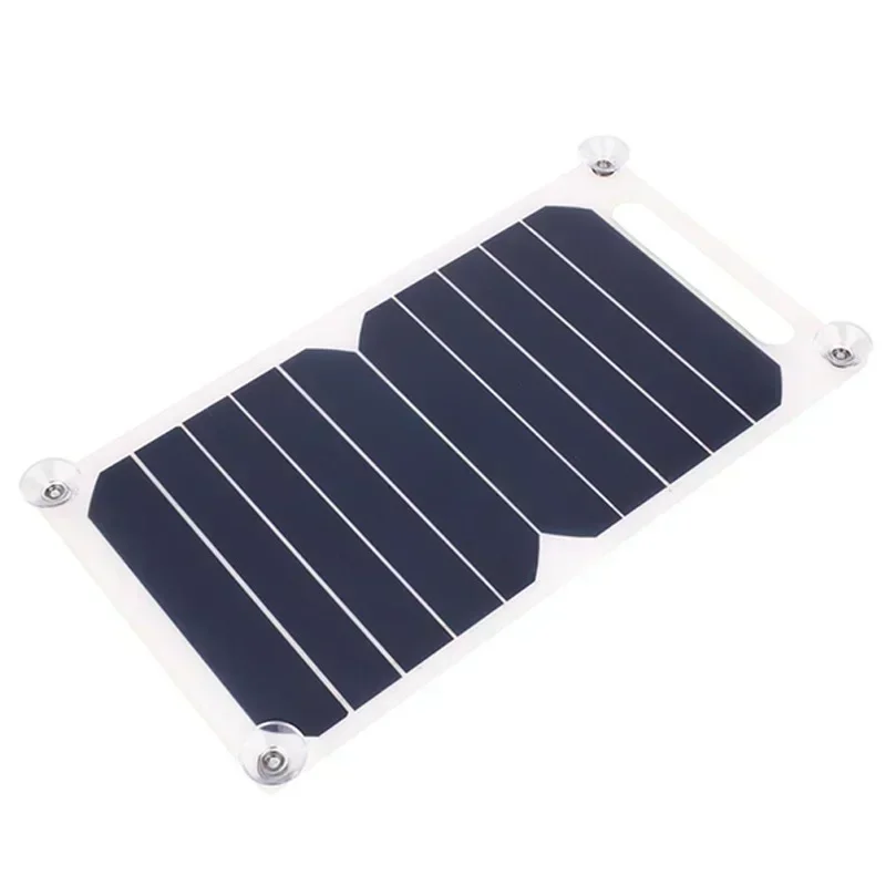 Solar Panel With USB Waterproof Outdoor Hiking And Camping Portable Battery Mobile Phone Charging Bank Charging Panel