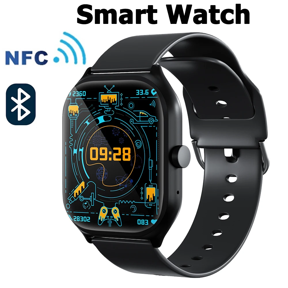 New-in-Smartwatch-For-Huawei-Xiaomi-Watch-4-Pro-Bluetooth-Call-NFC ...