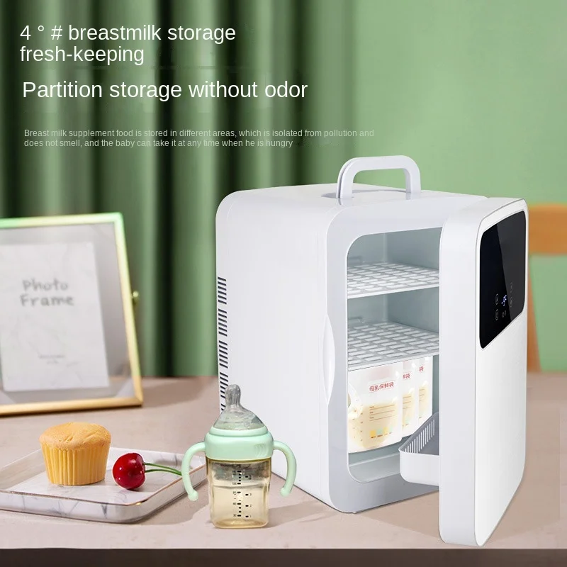 220V Mini Electric Refrigerator Car & Home Use Portable Cosmetic Fridge Mini  Cooler & Warmer Multifunctional