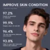 LAIKOU Men Facial Foaming Cleanser Deeply Cleansing Oil Control Moisturizing Blackhead Removal Skin Care Face Wash Foam Cleanser 4