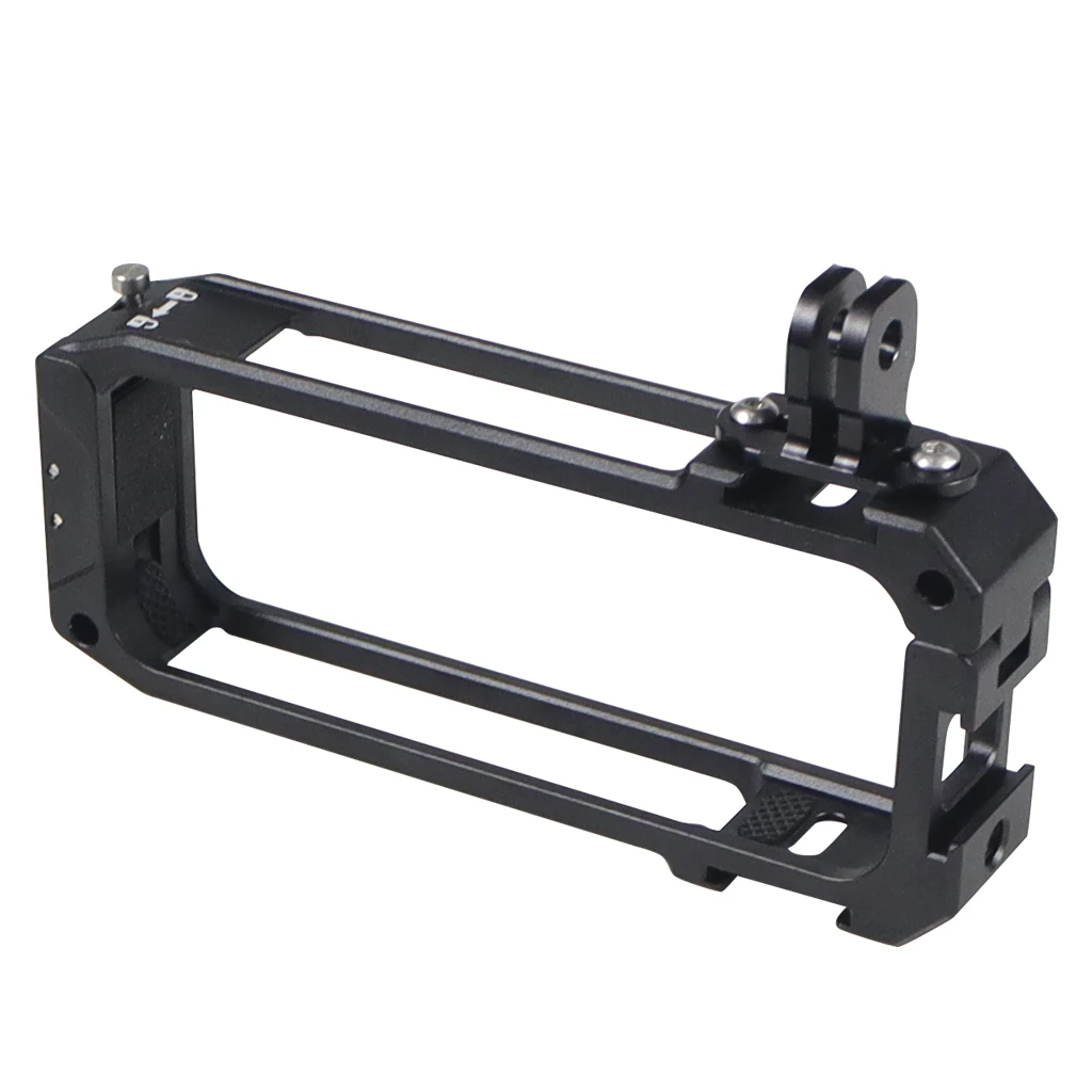 Magnetischer faltbarer Stativadapter für Insta360 One X2 / X3 Action-Kamera, Schutzkäfig-Gehäuse für Mikrofon-Fülllicht – Detail 13