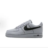 Nike Air Force 1 Low Stylish & Comfortable Non-Slip & Durable Low-Top Sneakers Men's Style Gray HQ2037004