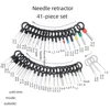 41pcs Universal Car Terminal Removal Repair Tool Wire Plug Connector Extractor Puller for Car Terminals Disassembly Hand Tools 1