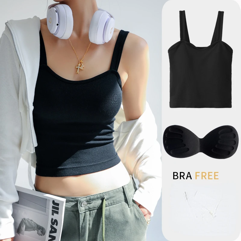 

Wide Shoulder Straps with Bottom and Small Suspender for Women To Wear with Knitted Back Vest for External Wear
