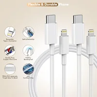 For iPhone Charger Fast Charging 2Pack 20W USBC Charger + 10Ft Lightning Cable for iPhone14/Pro/Pro Max/Plus/13/12/11/XS/XR/X/SE - Image 6