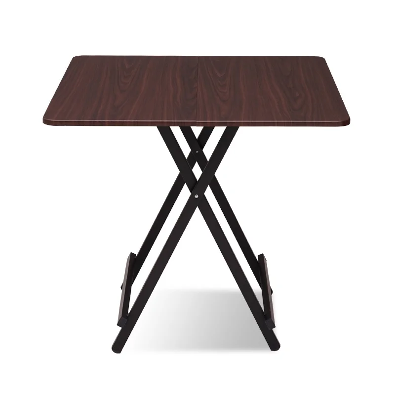 

Folding coffee table, dual-purpose wooden playing cards, lightweight household storage table and chair set