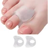 1 Pair Toe Separators Toe Silicone Bunion Guard Foot Care Orthopedic Finger Toe Separator Correction Pad Foot Care Tool 2