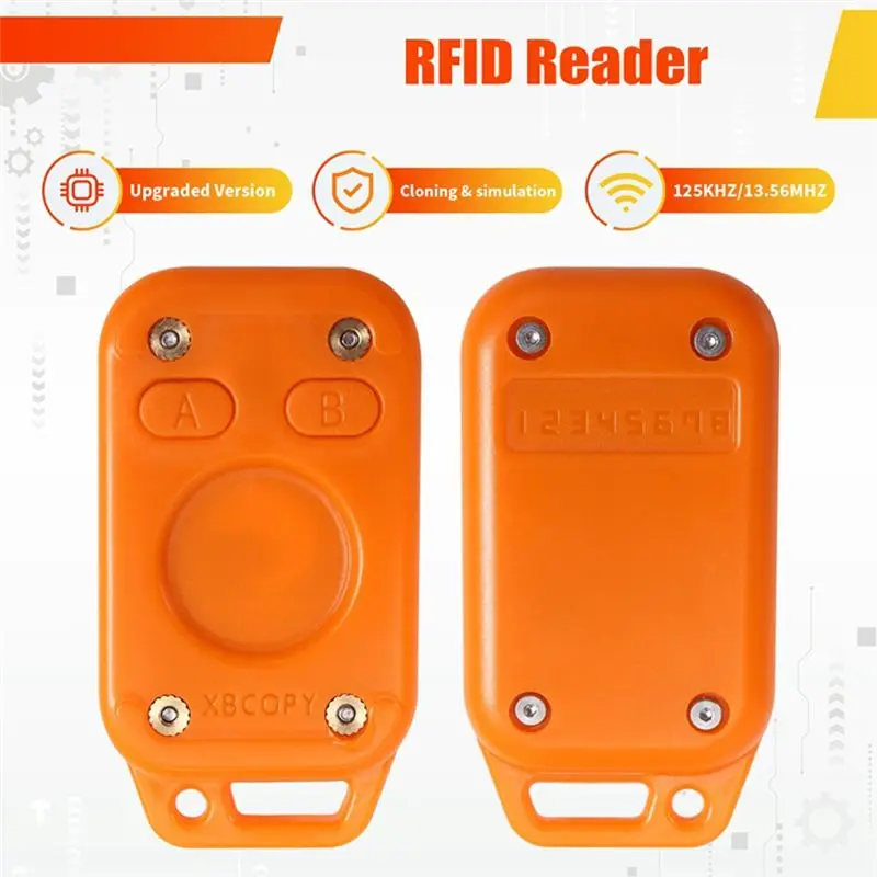 A42Z-Restart 카멜레온 V2.0 RFID 에뮬레이터 125Khz 13.56Mhz 스마트 칩 리더+5CUID 화이트 카드 카멜레온 울트라 카드 복제기