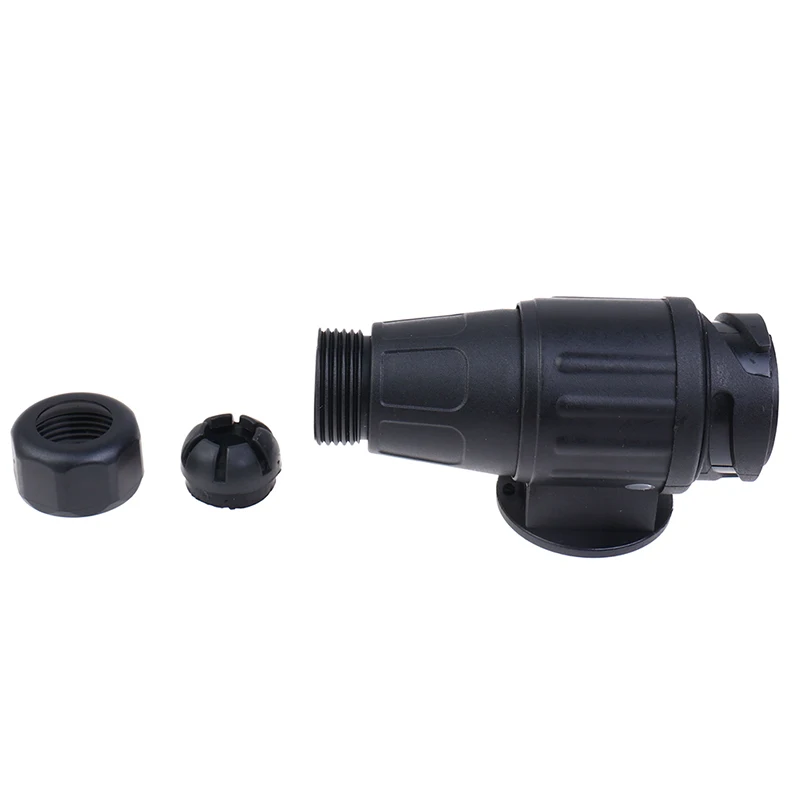 13 Pin 12V Trailer Plug Waterproof Trailer 13 Pole Electrical Connector Wiring Connector Adapter For Vehicle RV 1Pc trailer plug adapter trailer plug