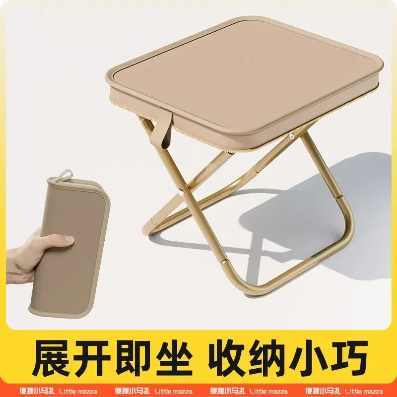 편안한 소형 마자르 접이식 휴대용 초경량 여행 핸드백 벤치 낚시 벤치 캠핑 의자 핸드백 접이식 벤치