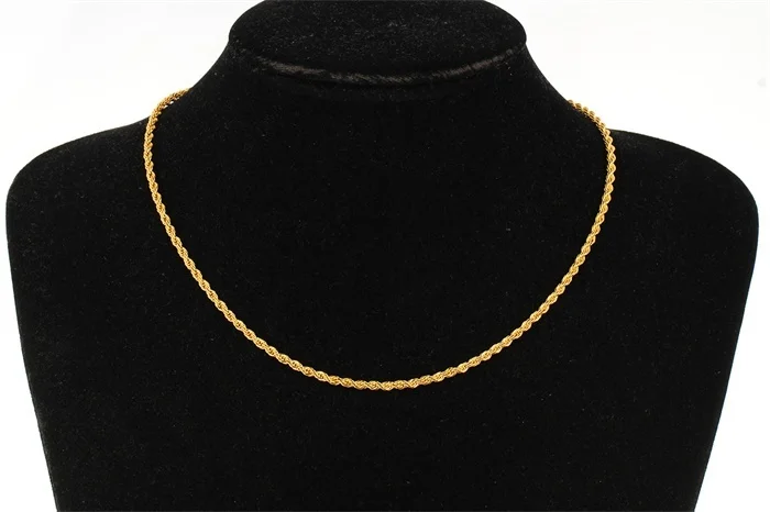 Warna kuning Emas Polish Tipis Putar 