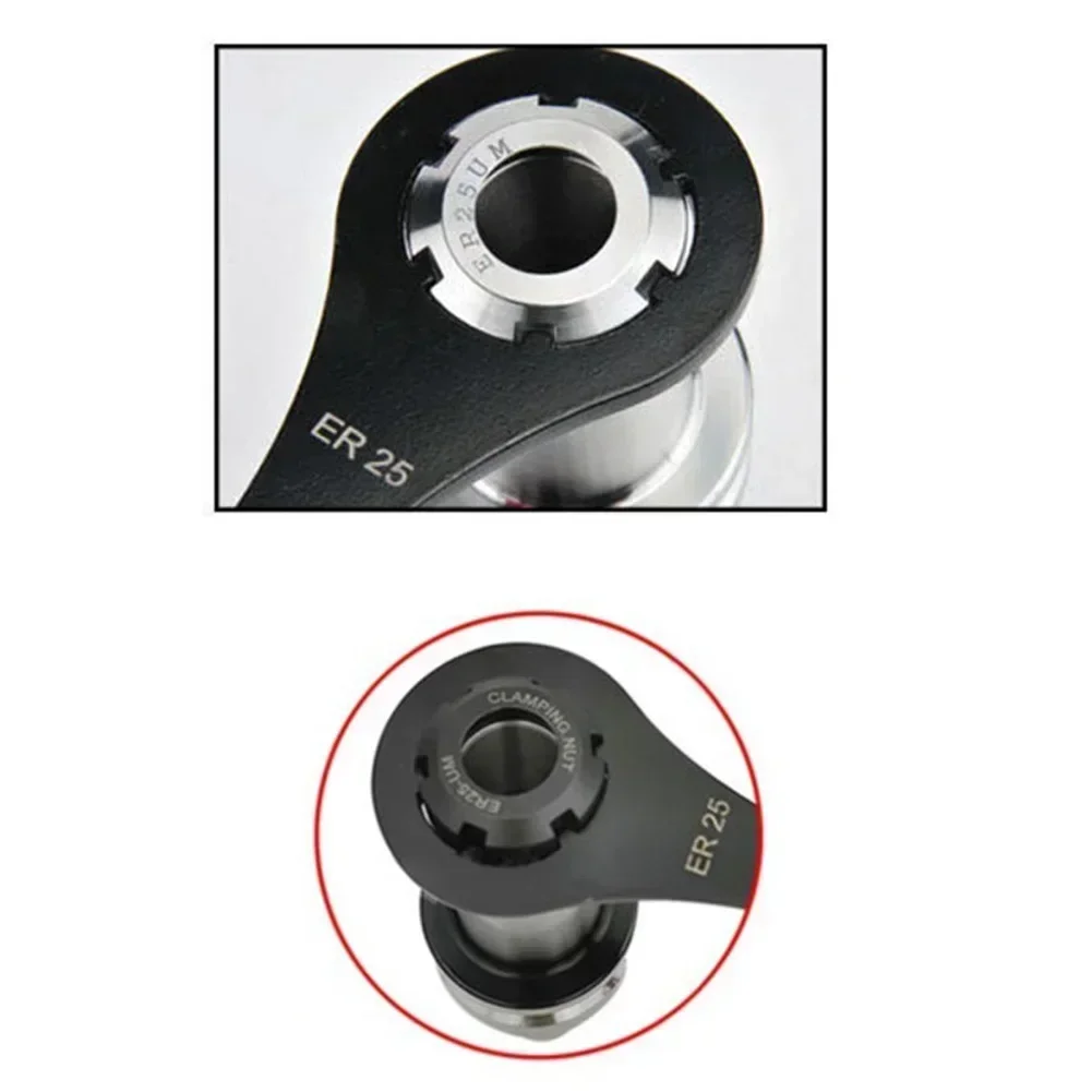 1Pcs Metal collet chuck CNC Spanner O Type ER16 ER20 ER25 ER32 ER40 Collet Wrench for Machine Tool