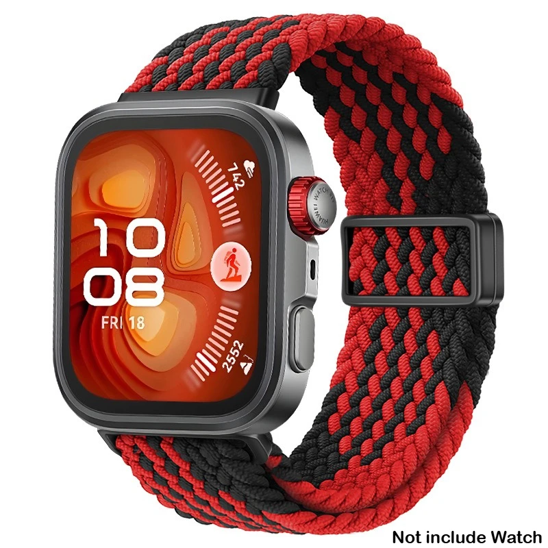 Magnetic Nylon Loop Strap - Elastic Braided Watchband Bracelet
