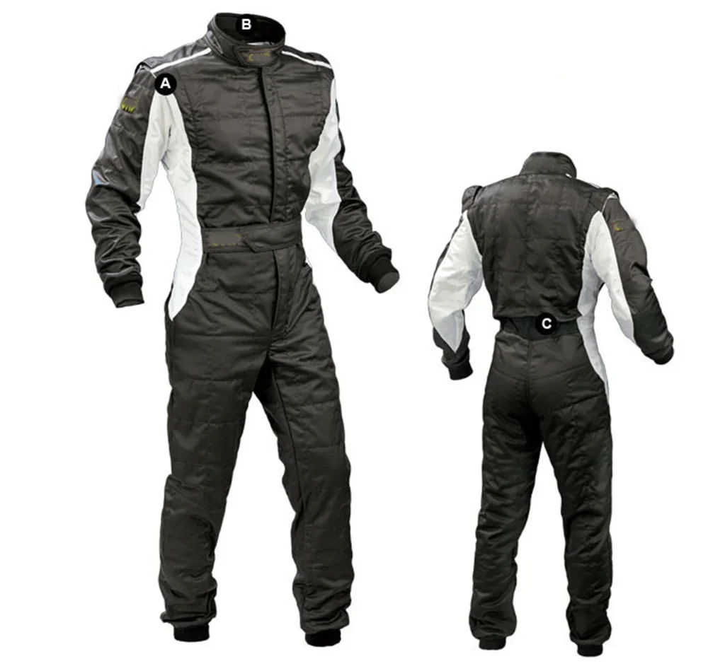 

Karting Suits F1 Car Racing Suit Jumpsuit Windproof Moto Suit For Adult Racing Suit Coveralls Men Women