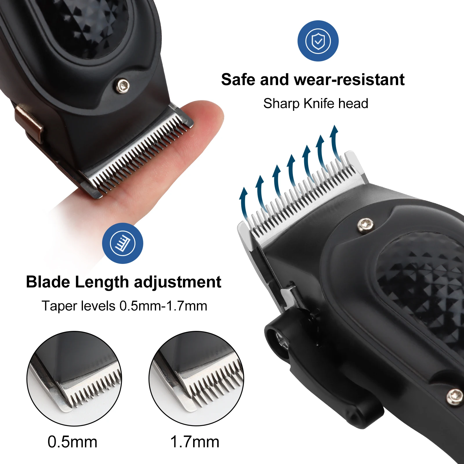 Hair Clipper Hair Trimmer HIENA professional Hair Clipper for Barber shop HYN-212 Electri Hair Trimmers cutting machine men's clippers Shaver appliance