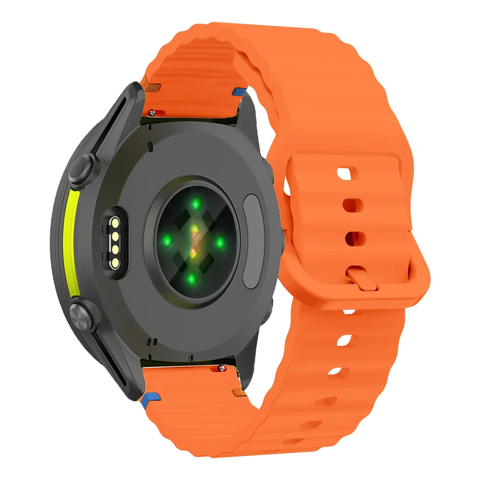 Versatile Silicone Sports Strap - 18mm, 20mm, 22mm