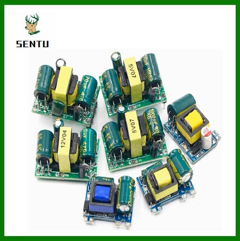 DAOKAI KA2284 niveau-weergavemodule 3,5 V - 12 V LED, weergave van de voeding, instelbare audiopegelweergave voor AC/DC-niveau-indicator met Dupon-kabel (5 stuks