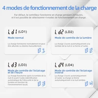 Contrôleur de chargeur solaire MPPT 40A 30A 20A 12V 24V, régulateur de panneau solaire, affichage LCD, diverses Modes de contrôle de charge, prise en charge 5