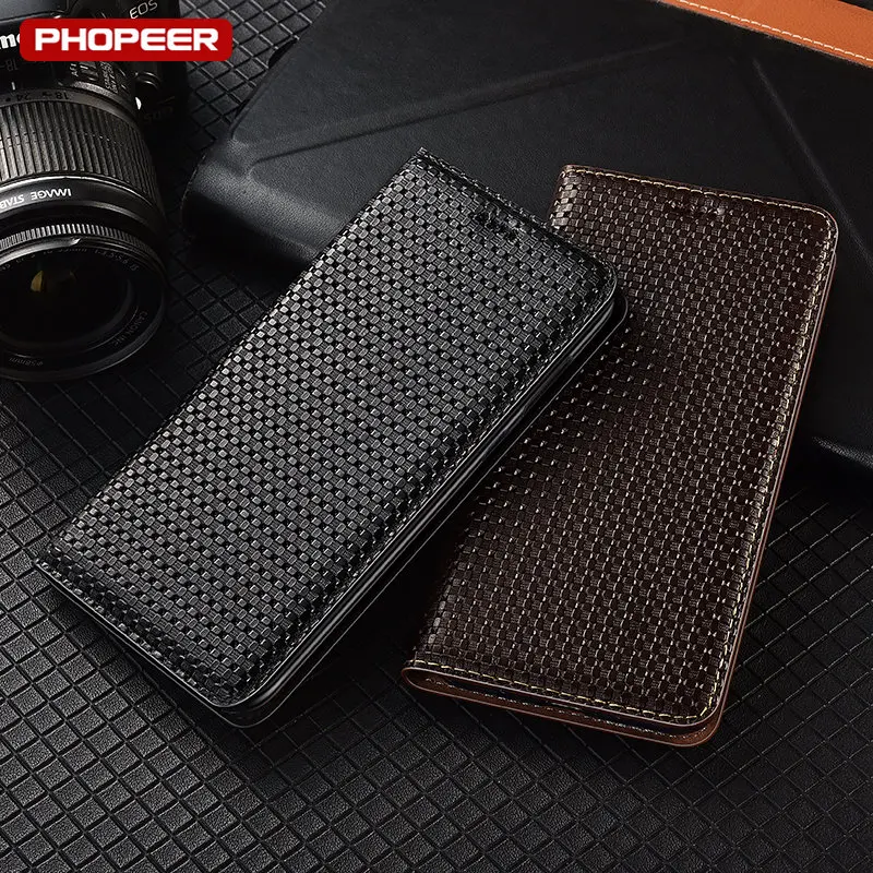 Luxury Genuine Leather Flip Cover Case For HTC U11 U12 U20 Plus U23 Pro Desire 22 Pro 5G Card Pocket Wallet Phone Cases