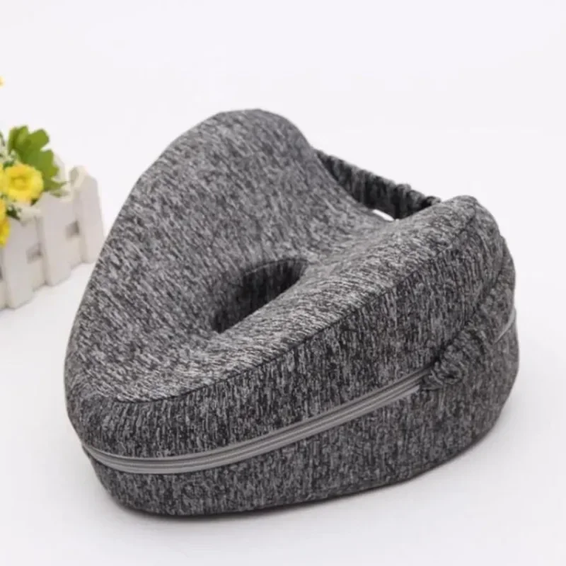 Leg Pillow Ergonomic Side Sleeping Pillows Memory Foam Knee Pillow Strap Side Sleeper Leg Support Cushion Remo 1pc leg pillow