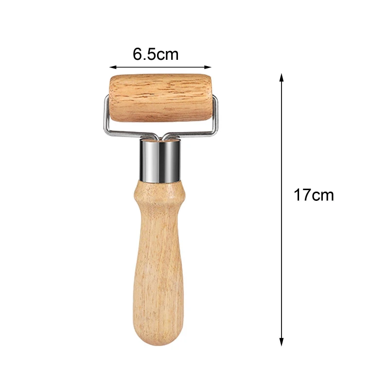 Hot Sale Wooden Pizza Dough Roller Dough Pastry Rolling Pin for Pizza Cookie Pastry Bread Pizza Docking Kitchen Baking Tools