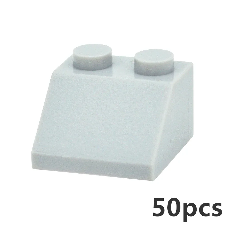 Creative Educational Building Block Roof Tile Slope - Thick Figure Assembly Toy Set
