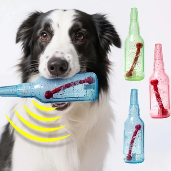 Dog Chewing Squeaky Interactive Toy