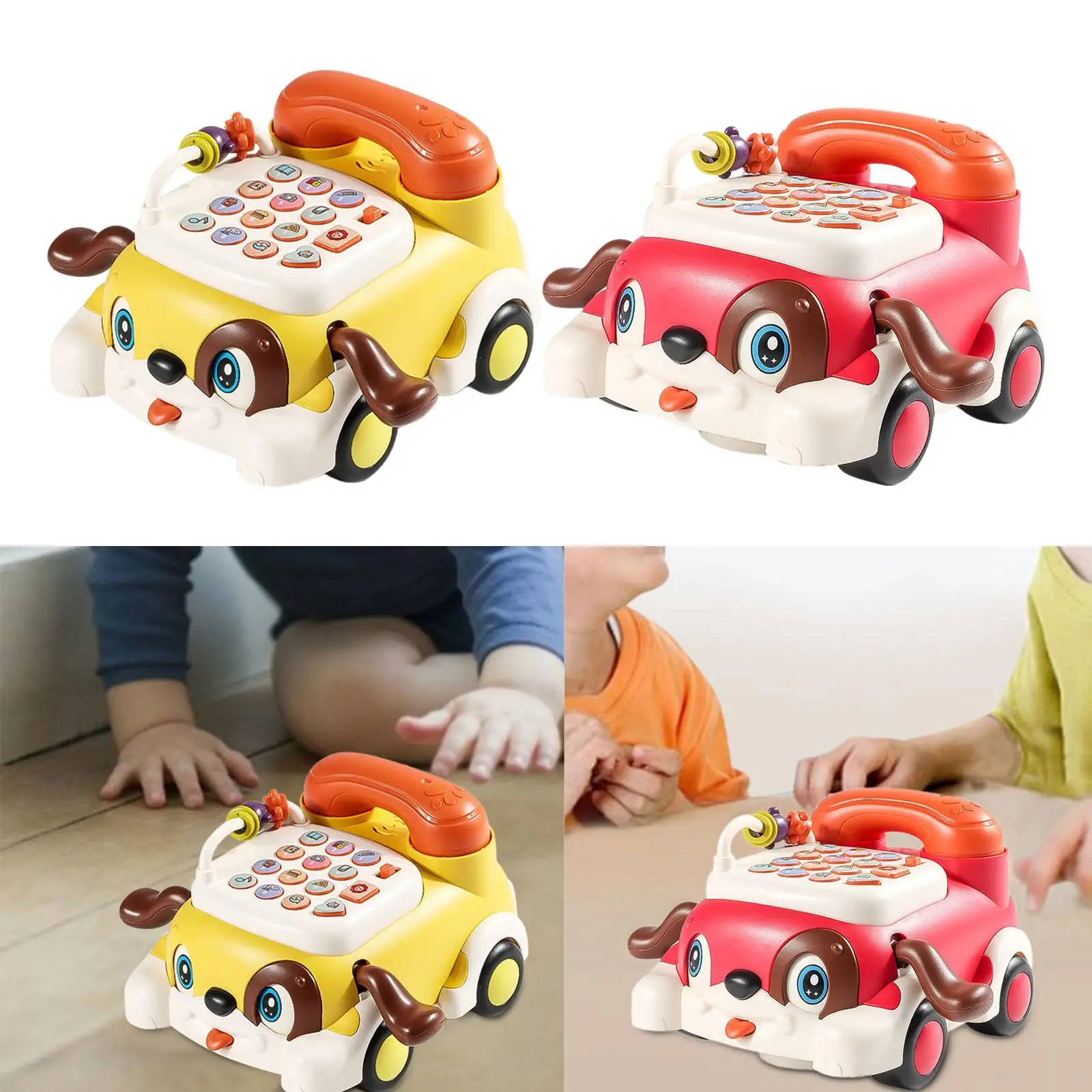 Baby Phone Toy Learning Toy Educational Toy Music Light Toy Mobile Phone