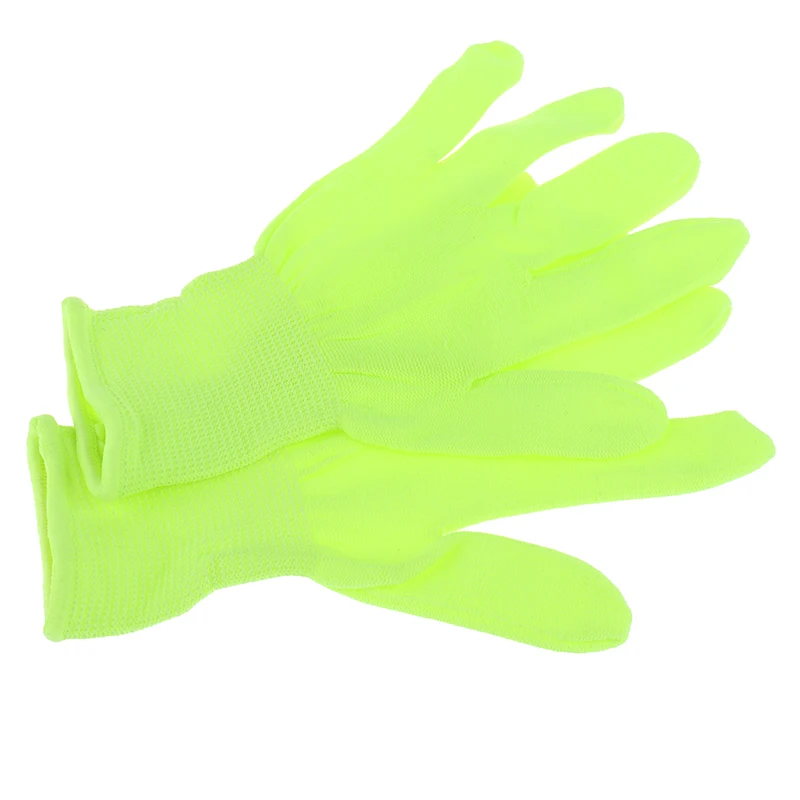 Gants LED Clignotants Multicolores - Pile CR2032, 7 Modes - Élastique, Taille Unique - Pour Fêtes, Halloween, Noël, Discothèque