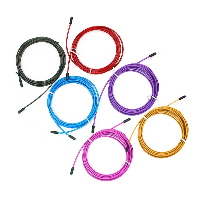 2.8m Steel Wire for Jump Ropes Fitness Crossfit Spare Rope Replaceable Wire Cable Metal Speed Skipping Rope Accessories