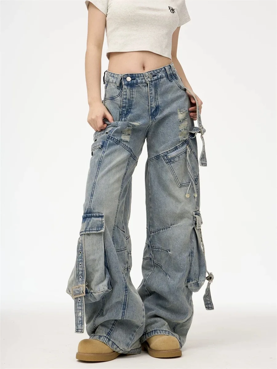 パンツ 2000s vintage archive chain baggy denim パンツ 2000s vintage archive chain baggy denim Vintage